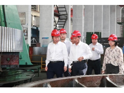 南通市政府潘建华副市长一行到鹏飞集团调研